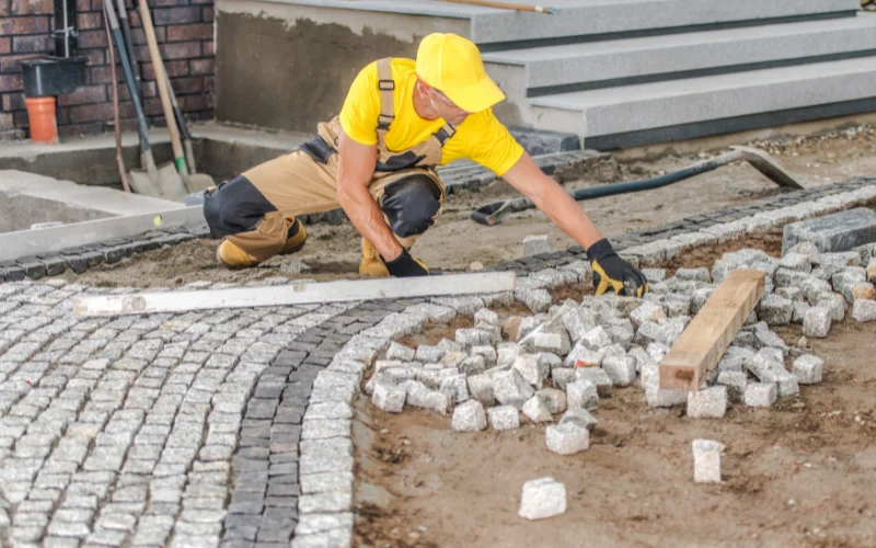 walkway construction in portland